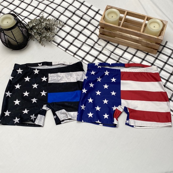 Pants - Patriotic bike short (lot of 2)
